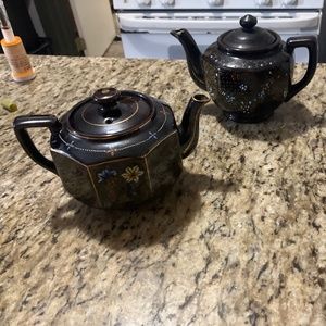 Vintage Japanese Moriage Teapot